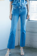 Mid Rise Classic Straight Jeans