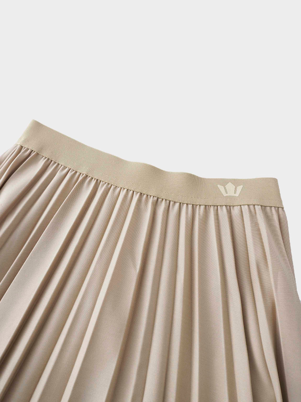 PLEATED SKIRT 37"- TAN-2