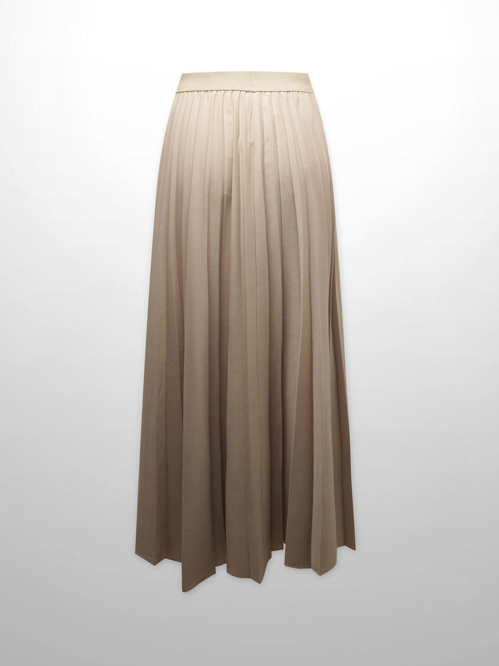 PLEATED SKIRT 37"- TAN-1