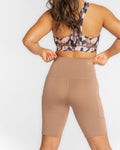 Hi Five High-Waisted Biker Short – Just Brew It (XS/S/M)