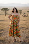 Tropical Floral Tube Dress