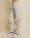LOOSE FIT PARACHUTE CARGO PANTS
