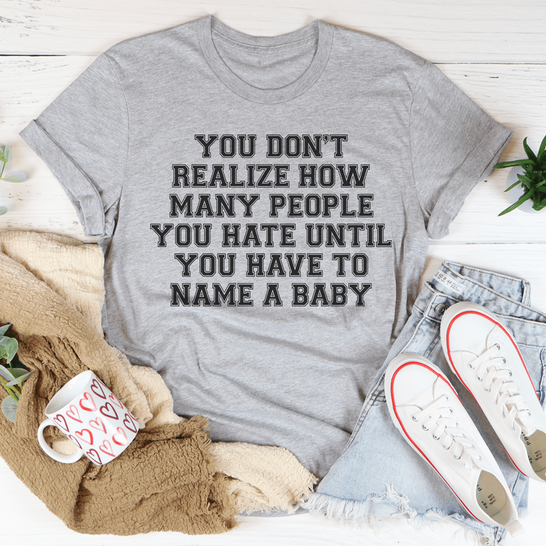 Name A Baby Tee